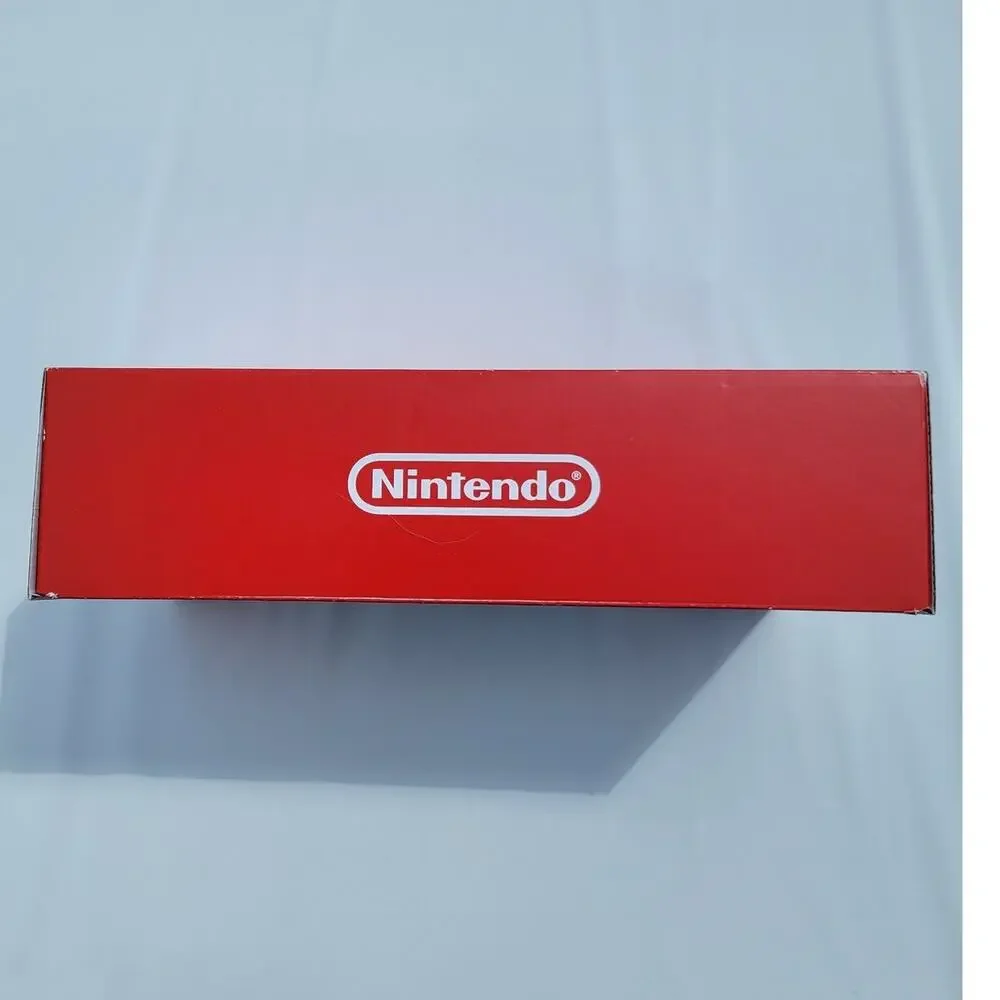 Box Only Nintendo Switch console system with neon blue & red Joy-Cons Inserts
